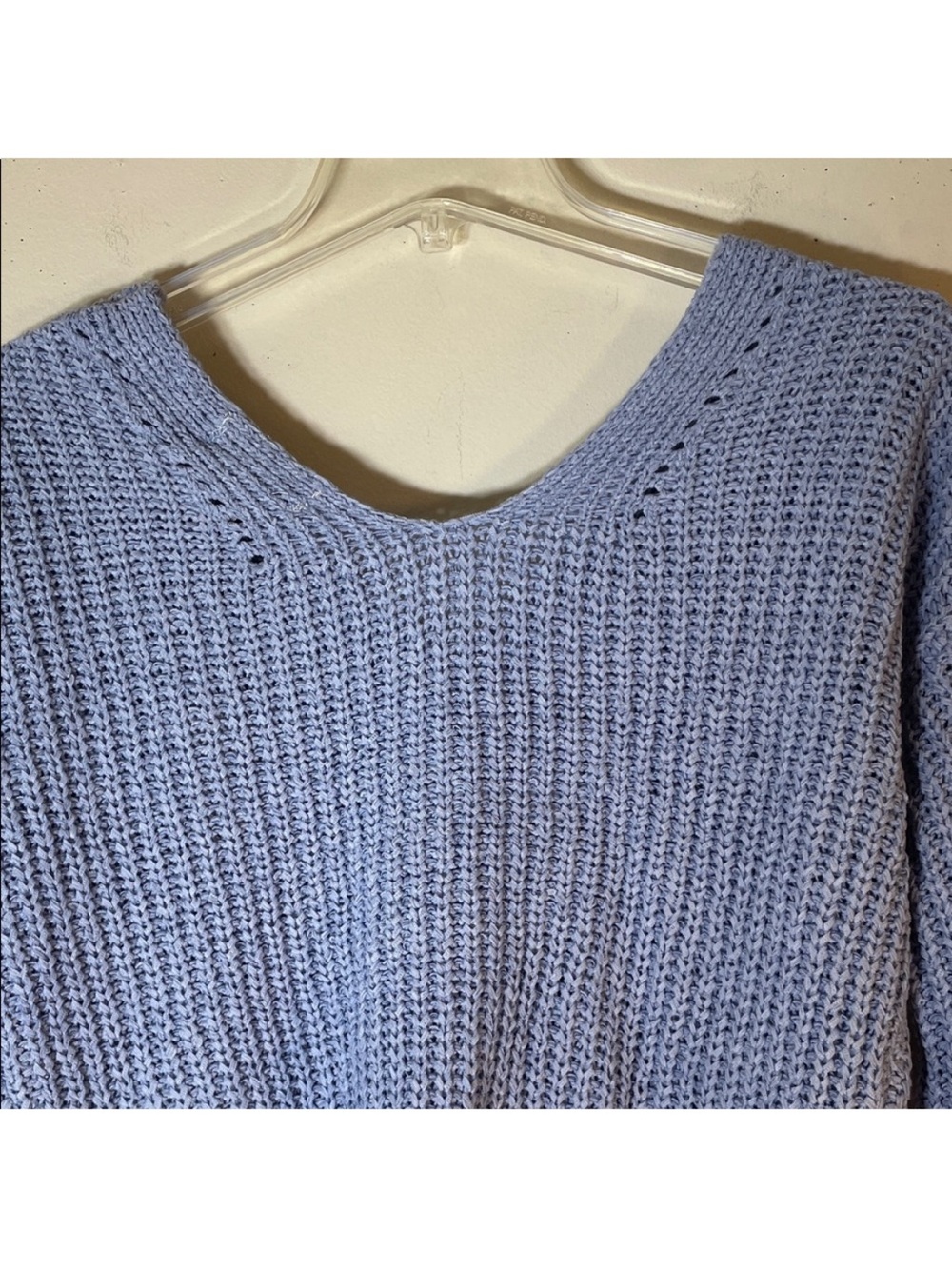 Sincerely Jules Boho Blue Drop Shoulder Cardigan Sweater. Large. NWT. - Picture 9 of 10